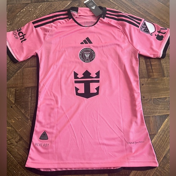 NEW Player Version Inter Miami Leo Messi #10 Jersey 24/25 Home Pink - Picture 2 of 6